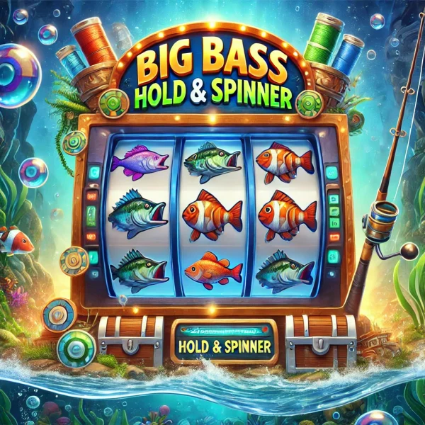 Big Bass Hold & Spinner, balıkçılık macerasını Hold & Spinner özelliği ile birleştiren heyecan verici bir slot oyunu.