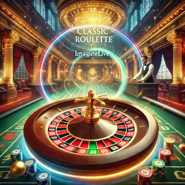 ImagineLive Classic Roulette, Betlist Canlı Casino Oyunları arasında en sevilenlerden biri. Gerçek krupiyelerle rulet heyecanı!